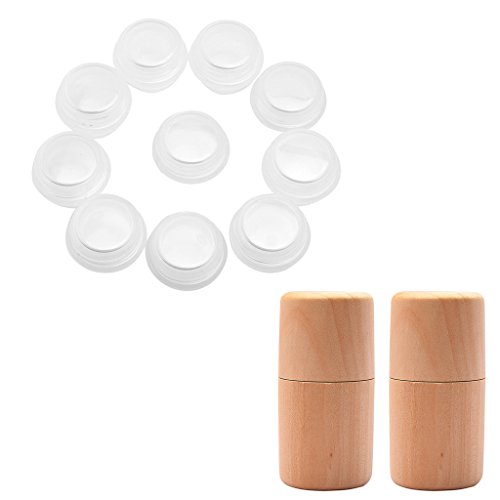 Dovewill 12PCS Makeup Empty Cream Oil Container Box