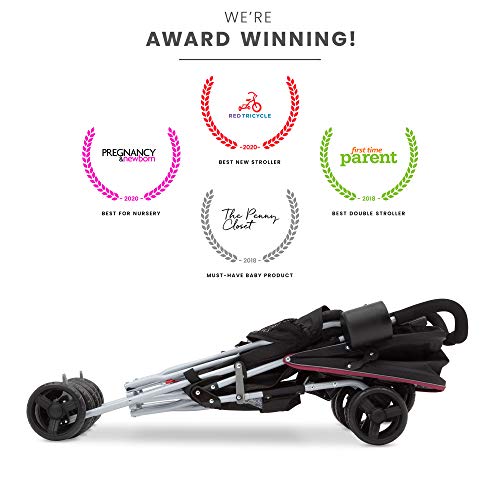 Jeep Scout Double Stroller, Lunar Burgundy Pricepulse