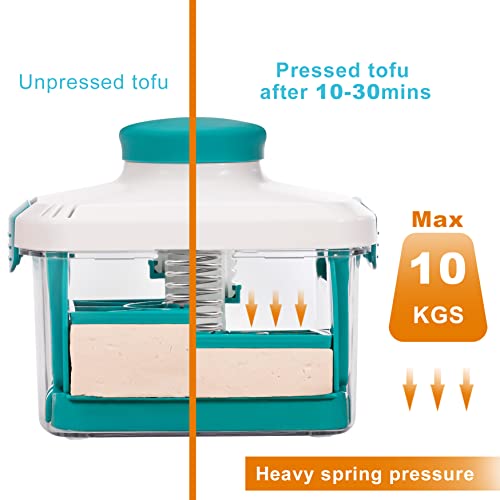 NOYA Adjustable Vegan Tofu Presser to Speed up Removing Water from Silken, Firm, and Extra Firm