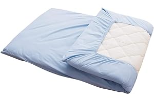 EMOOR Fitted Sheet for Japanese Futon Mattress PRESSO Twin/Twin-Long Made in Japan 100% Cotton (Saxblue), Tatami Floor Sleeping Mat Cover
