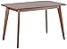 Coaster Home Furnishings - Kersey - Wood - 47-Inch Rectangular Dining Table with Angled Legs, Chestnut Finish, Mid-Century Modern Style - Dining Room & Home Kitchen - Chestnut - 103061
