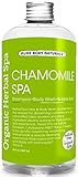 Pure Body Naturals Organic Chamomile 3-in-1 Shampoo / Body Wash / Bubble Wash, 8 Fl. Oz.
