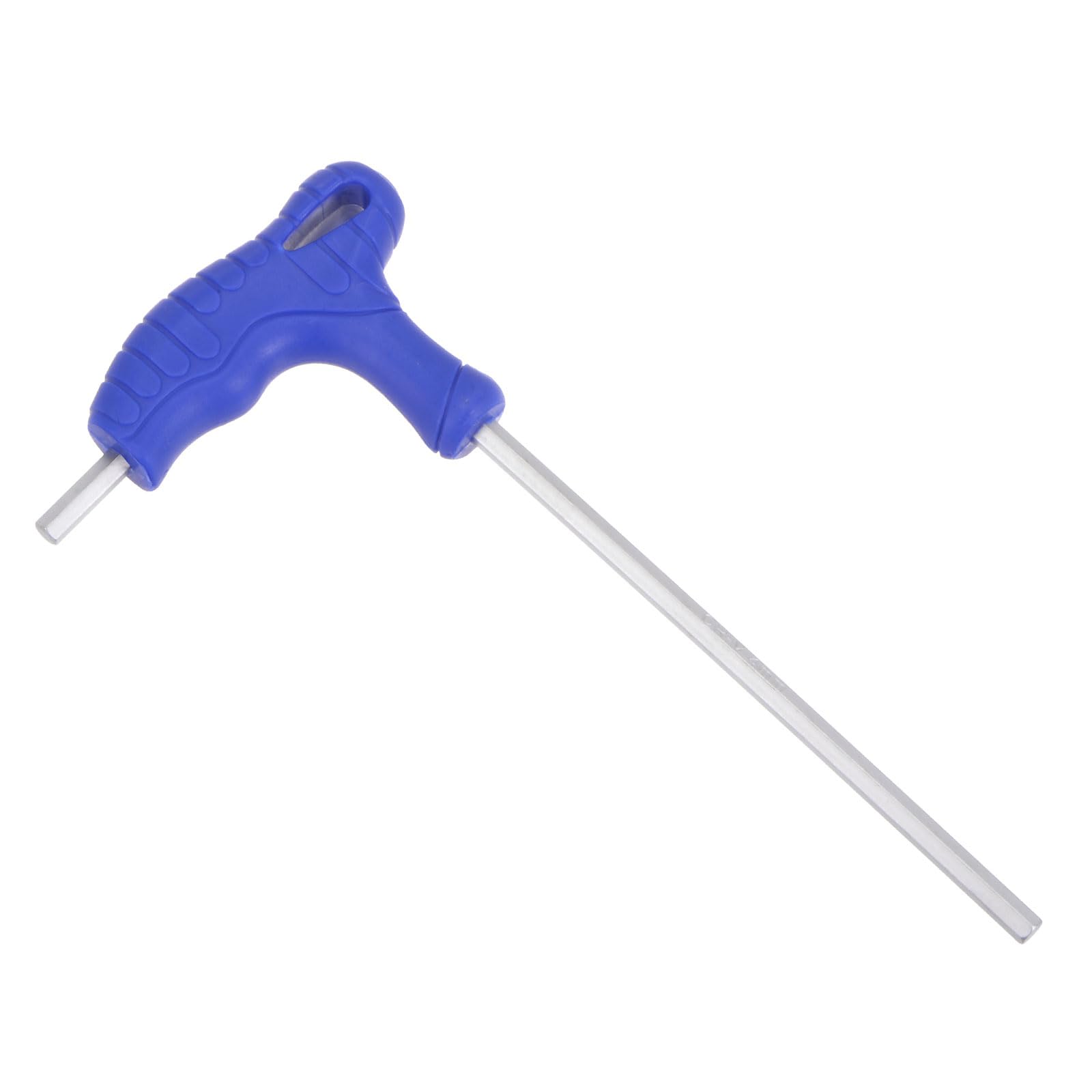 CoCud T-Handle Hex Key, 4mm Hex, CR-V Steel Metric T-Key Wrench Blue - (Applications: for Basic Home Repair and Mechanical Maintenance), 1-Piece