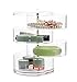 Choice Fun Acrylic Jewelry and Accessories Organizer 4 Spining Tiers Transparent QFJJSN-NSF-3472