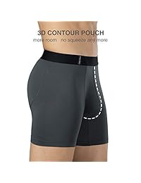 David Archy Athletic Sur paquete de 3 calzones deportivos de malla con tecnología Dry para hombre