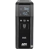 APC Sine Wave UPS, 1500VA UPS Battery Backup & Surge Protector, Back-UPS Pro Uninterruptible Power Supply (BR1500MS)