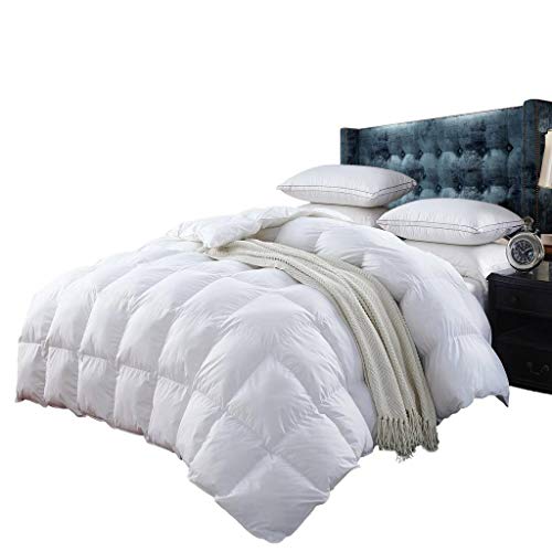 Luxurious 800TC Hungarian Goose Down Comforter, Baffle Box