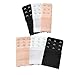 iFergoo Women's Bra Extrender, Elastic Bar Strap Extension 6pcs 2 Hook & 3 Hook