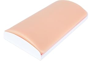 Large Suture Pad Skin Model with 4 Layers, Suture Practice Pad with Anti-Slip Base, Tear Proof, Reusable and Durable Suturing