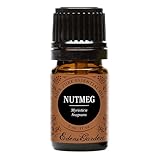 Nutmeg Essential Oil (100% Pure, Undiluted Therapeutic/Best Grade) Premium Aromatherapy Oils by Edens Garden- 5 ml