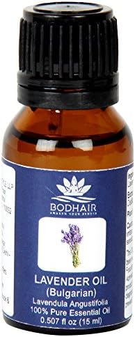BodhAir - Essential Oil - Silver - 100% Pure Lavender Oil (Bulgarian) - 15ml