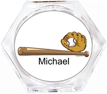 Printed Perfection Personalized Drink Coaster: Baseball - Friendly Kids Great for Baseball Player, Team, Trophy, Little League