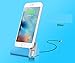 iPhone Charger Dock,BAVIER iPhone Desk Charger,Charge and Sync Stand for iPhone 7 iPhone 6 iPhone 6s plus,iPhone Charger Station,Charge cradle,desktop iphone charger (Blue)