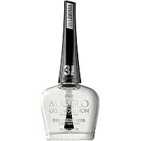 Masglo Evolution Gel Base 13,5 Ml – Nagelunterlage Mit Biokeratin, Schnell Trocknend & Stärkend Für Brüchige Nägel