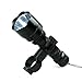 CISNO 1000 Lumens LED Tactical Flashlight Torch with Remote Pressure Switch with 1