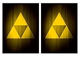 Legion Iconic TriForce 100 Matte Finish Sleeves (fits Magic / MTG, Pokemon Cards)