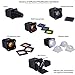 LUME CUBE 1.0 - Professional Lighting Kit, 22-Piece LED Lighting Kit with Diffusion and Gels for On & Off Camera Video and Photography