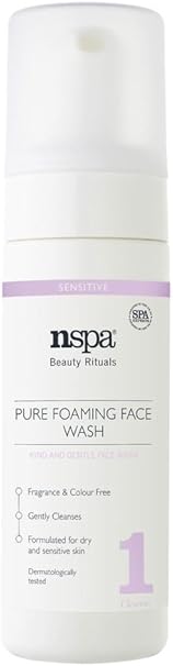 nspa foaming face wash