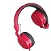 KrolTronix Kids Headphones Children's Volume Control Lightweight Foldable Mic for Tablet