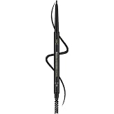 O'CHEAL Black Eyebrow Pencil for Women, Premium Eye Brow Pencil with Spoolie Brush, Longwearing for Perfect Brows, Professional, Precision, Defines, Universal Waterproof Double-ended Eyebrow Pen