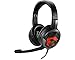 MSI Gaming Detachable Microphone Lightweight and Foldable Headband Design 7.1 Surround Sound Stereo Gaming Headphone (Immerse GH30), Black , Largethumb 1