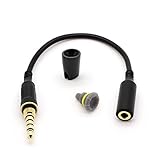 Great Value Tech Replacement LifeProof Headphone Adapter for iPhone 5 / 5c / 5s & 4 / 4s Fre, Nuud and Fre Power Cases, Includes Headphone Jack Cover/Plug (Gray)