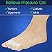 VIVEsole Toe Spreaders for Feet (8 Pack) - Silicone Spacers for Women & Men - Gel Separators for Bunions, Overlapping Toes, Pain Relief - Orthotic Dividers for Athletes, Alignment & Corrector