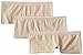 Calvin Klein Women's Seamless Hipster Panty, Almond, Medium (Pack of 3)