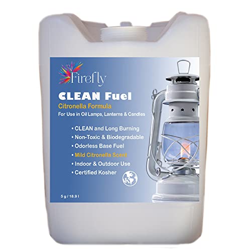 FIREFLY Kosher Citronella Clean Fuel Bulk Lamp Oil 5 Gallons