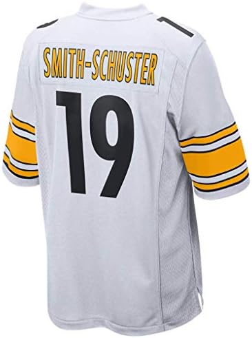 Men's/Women's/Youth_Pittsburgh_#19_Juju_Smith_Schuster_White_Game_Jersey