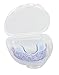JungleSport Mouth-Guard for Sports MMA, BJJ, Boxing, Football, Basketball, Ice and Field Hockey, Lacrosse Purple, Red & Pink Glitter, Custom Mold Fit Youth and Adult, (with Clear Case)
