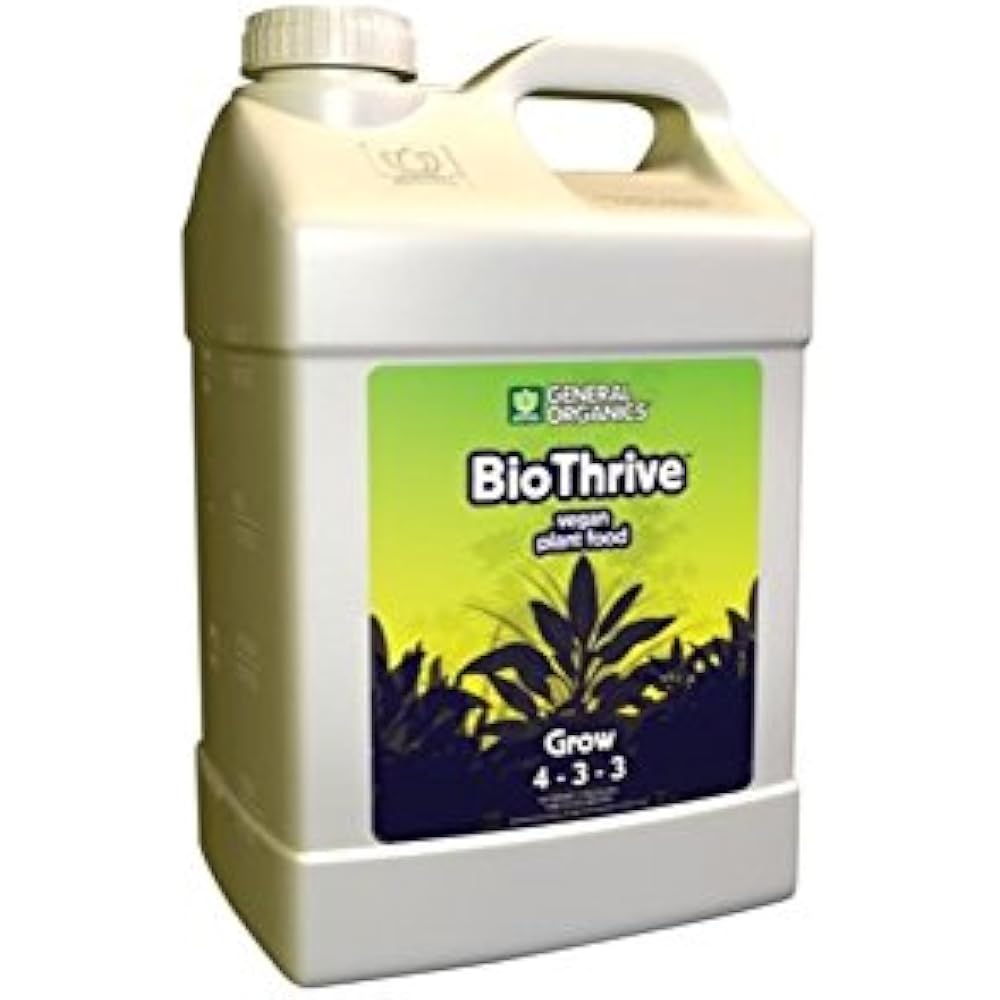 General Hydroponics GH5124 Organics BioThrive Grow Fertilizer, 2.5Gallon Garden eBay