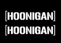 (2) iJDMTOY Cool JDM Fiesta HOONIGAN Ken Block Hater Car Die-Cut Decal Vinyl Sticker