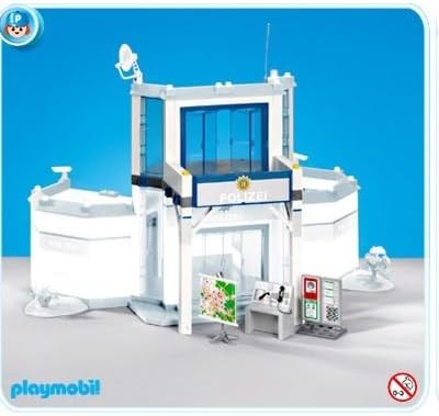 estacion de policia playmobil amazon