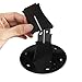 Makeup Brush Holder, Gotd 6 Hole Oval Makeup Brush Holder Drying Rack Organizer Cosmetic Shelf Tool (Black)