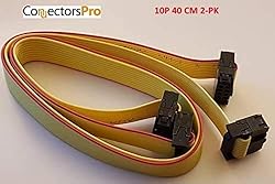 Connectors Pro 40cm 15" Length 2-Pack 10 Pins