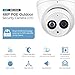Starlight 4MP IP Camera PoE 2.8mm, Outdoor Turret Security Camera with Built-in Mic, Human/Vehicle Detection,IR 164fts Night Vision, IP67 Weatherproof, CCTV Surveillance System,SD Card Slot（256GB）