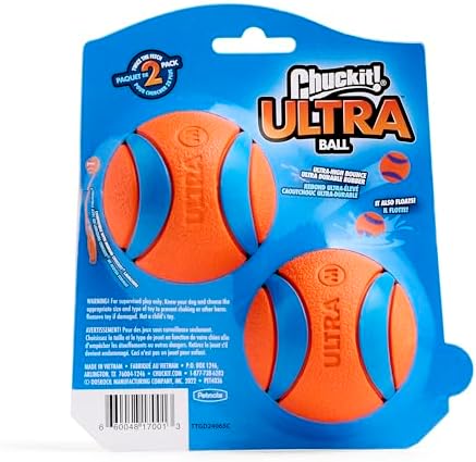 Ultra Balls Taille Moyenne- Lot de 2 Suitable for all breeds of dog