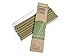 All Natural Bamboo Drinking Straws: 8 Inch Set of 12 Reusable Bamboo Straws - Includes 2 Bonus Nylon Cleaning Brushes - 100% Natural, Sustainable, Non-Toxic & Safe for Home and Work