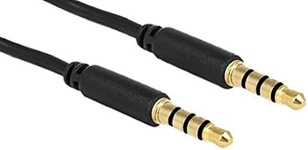 Delock 83437 Audio Cable 3 m Black