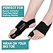 AVIDDA Bunion Corrector and Bunion Relief, Bunion Splint Big Toe Straightener Corrector Foot Pain Relief for Hallux Valgus Bunion Support Brace for Men Women (One Size) Black Single Left