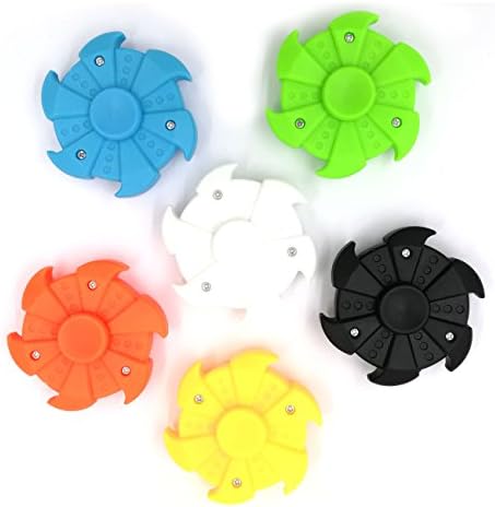 ELEFAN LED Colorfull Windmill Hand Spinner Great Gift For Kid(Pack of 6)