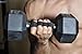 GymPaws Callus Guard Gloves - Slightly Padded Genuine Leather w 4 Finger Loop Sweat Proof Backing | Workout Smarter and Harder | Mens | Womens (Onyx Black)