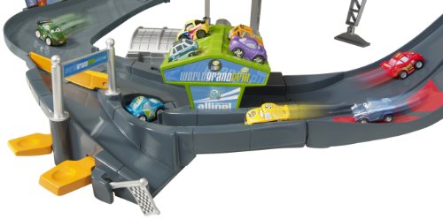 cars micro drifters super speedway playset