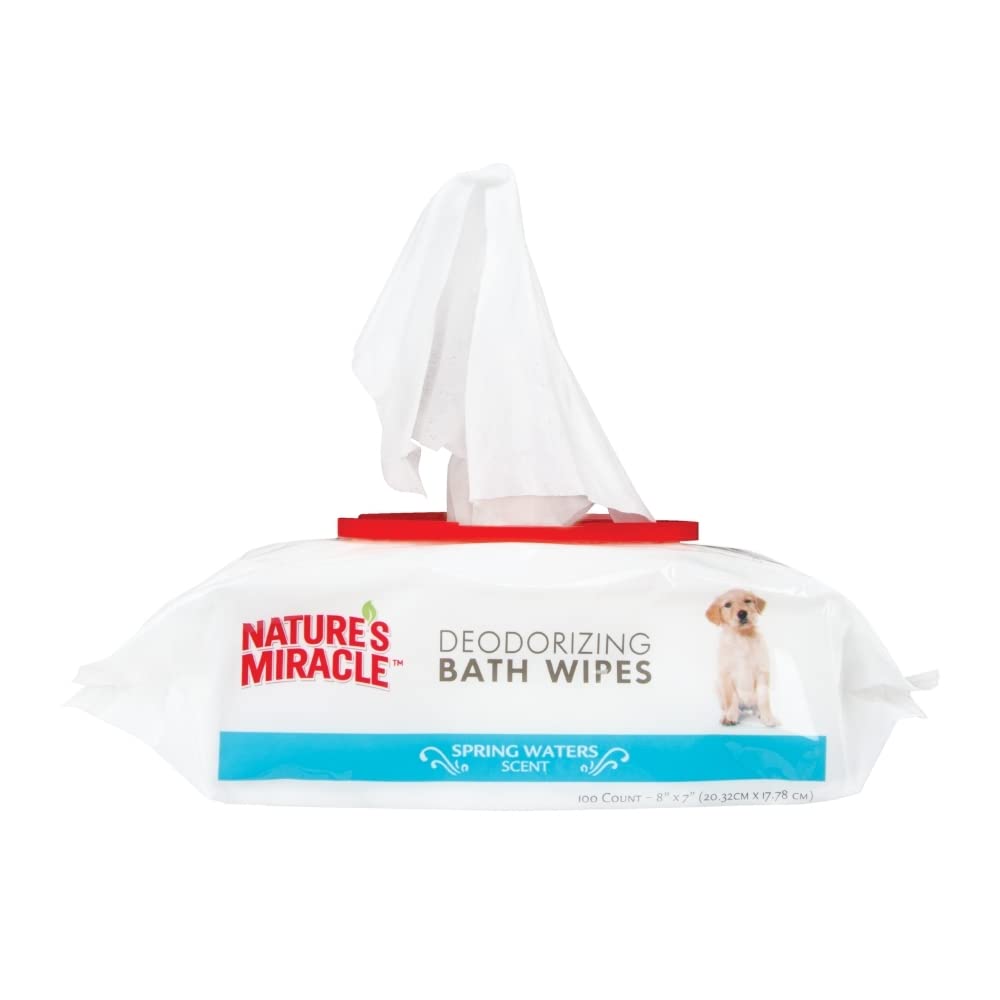 Nature's Miracle Deodorizing Bath Wipes for Dogs Pricepulse