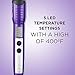 INFINITIPRO BY CONAIR Tourmaline Ceramic Curling Wand, 1-inch Extra Long Barrel
