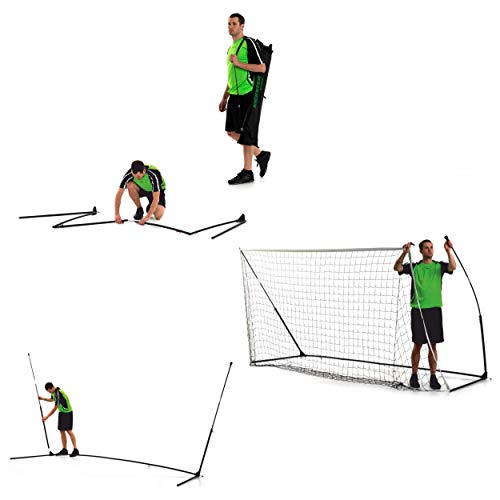 QUICKPLAY Kickster Academy Soccer Goal 6x4' The Original Ultra