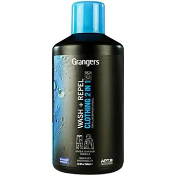 Granger's Clothing Wash + Repel For Outerwear / 1 ltr / Clean and waterproof in your home washing machine / Made in England