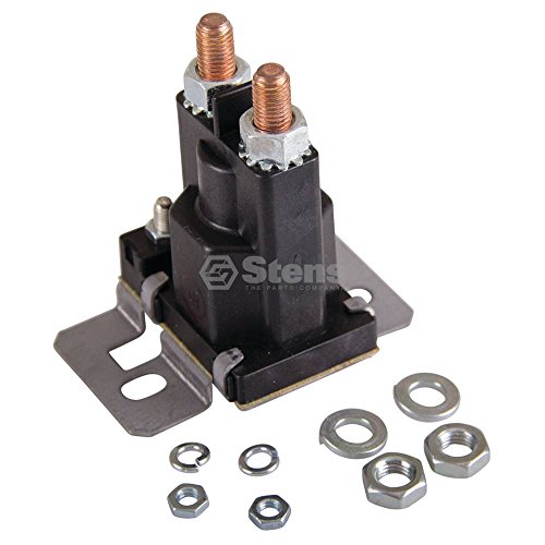 Stens 435-356 Starter Solenoid, Replaces Club Car: 101975901, Fits Club Car: Ds, Electric, 1997 and Newer, 120 Series Tower Style, 4 Terminals, 36V