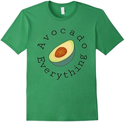 Mens Avocado Everything Shirt Love Avocados Tee Vegetarian Vegan XL Grass